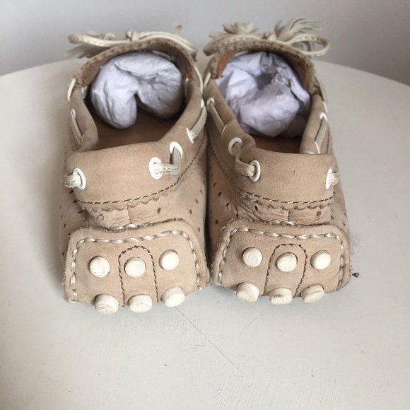 COACH Women's Tan Driving Moccasin Size 6M - Picture 6 of 8